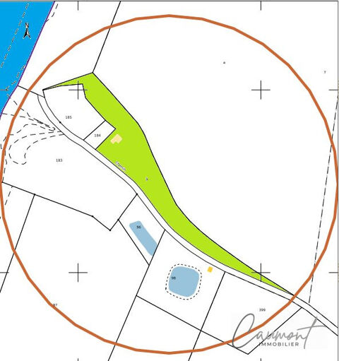   OCTEVILLE-SUR-MER - TERRAIN DE LOISIR 