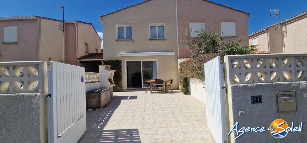 Belle villa à Canet plage sud avec parking