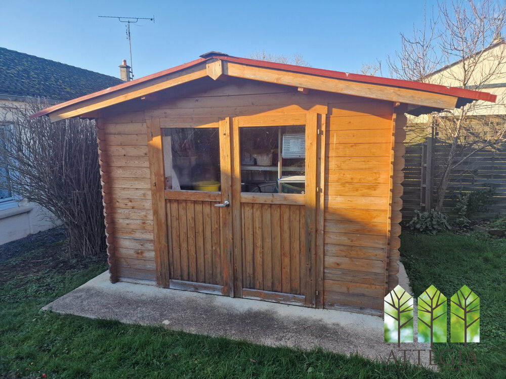 Charmant pavillon de plain-pied avec jardin  Idéal pour une