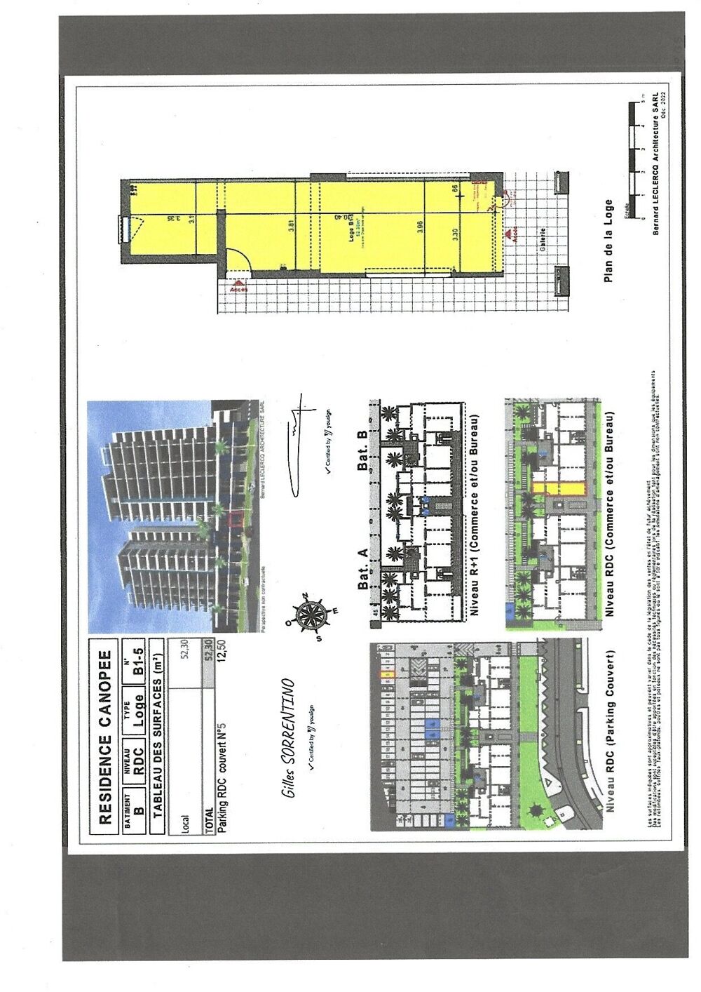   Local commercial 52 m2 à vendre Fort de France Zac Etang z'Abri 