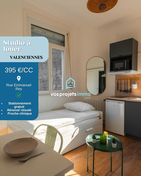   Studio r�nov� Appartement - 1 pi�ce(s) - 13 m�