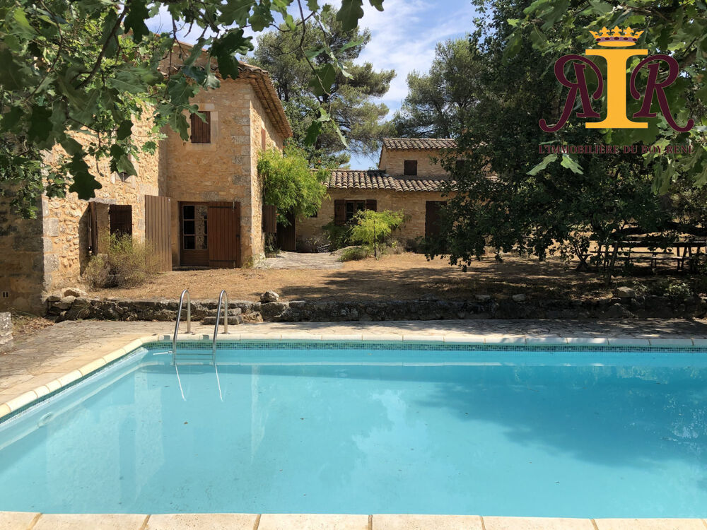 Vente Maison Bonnieux, superbe mas provençal en pierres avec piscine sur pr? Bonnieux