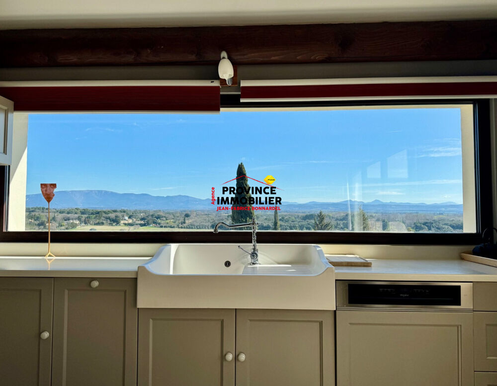 Vente Maison Maison de village avec vue, jardin et piscine Montségur-sur-lauzon