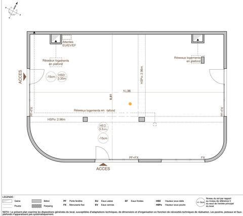   Orvault - À louer local commercial 112 m2 