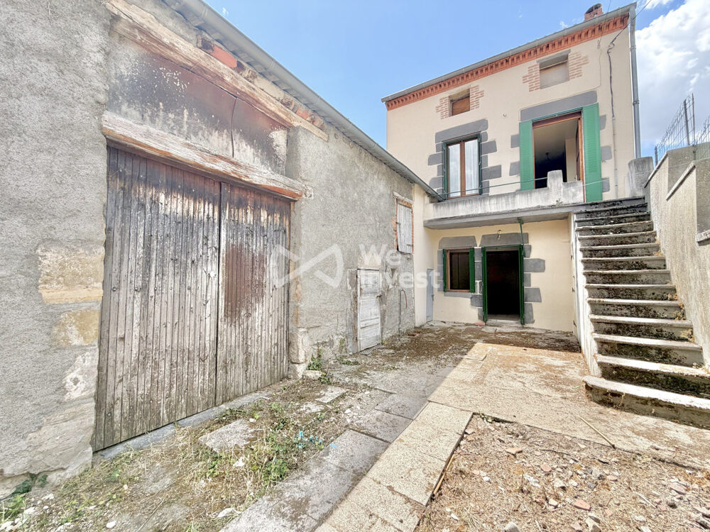 Vente Maison Habitation de type 2 avec grange attenante et jardinet. Yssac-la-tourette