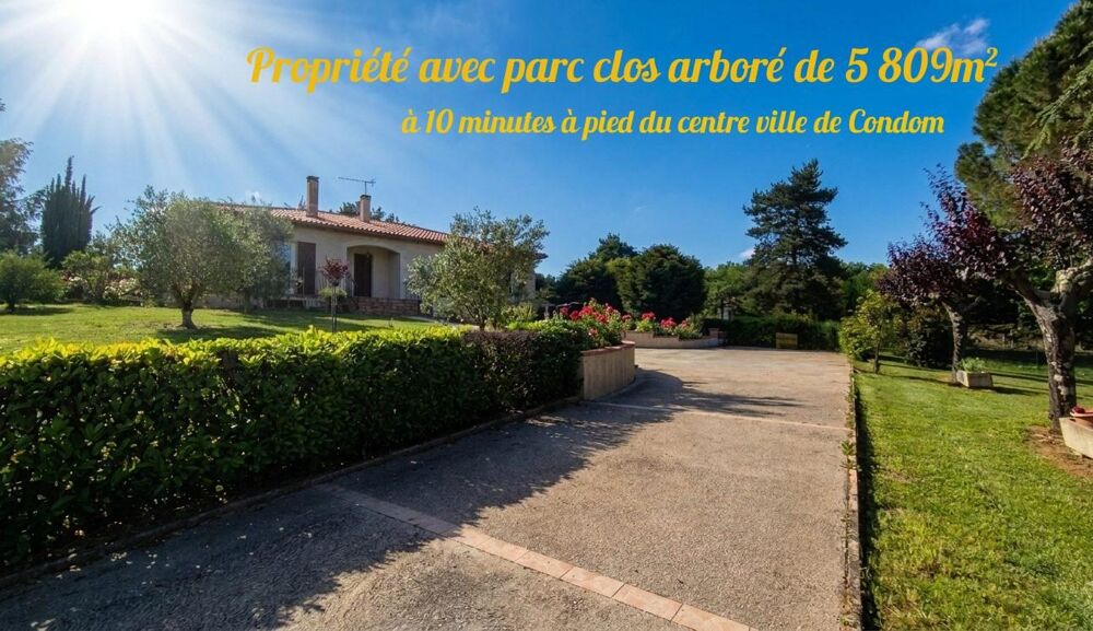Vente Maison Maison indiduelle dans Parc de 5800m² Condom