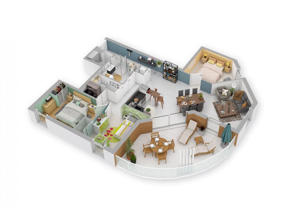 Saint-Baldoph : Appartement T4