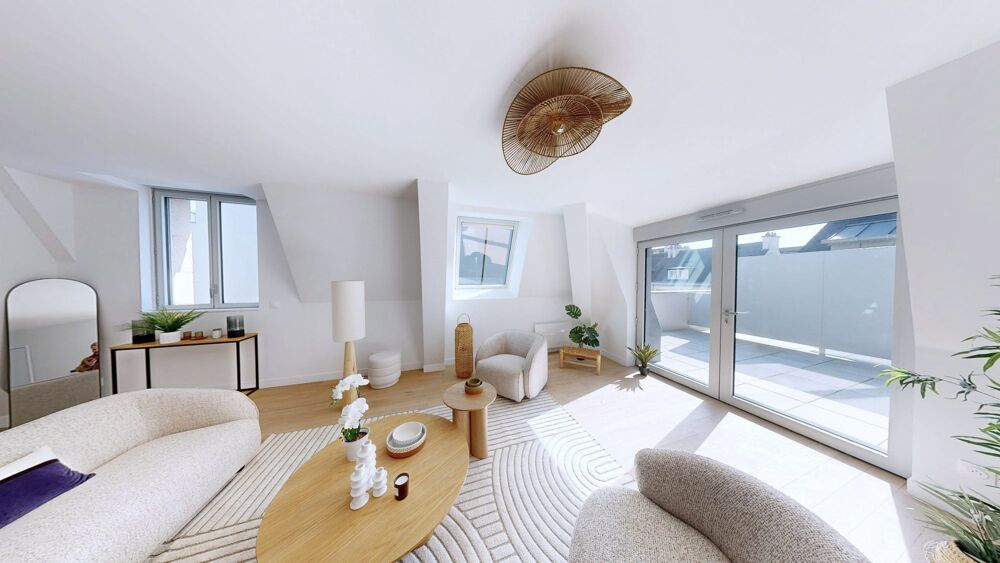 Vente Appartement Magnifique T5bis de 146m2 au sol dernier étage. Lorient