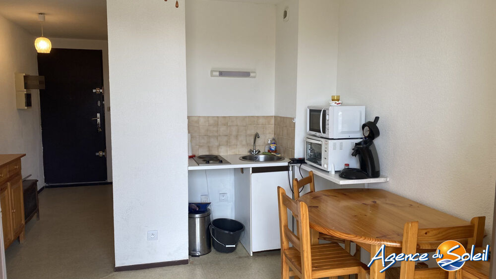 Vente Appartement bord de mer, accès direct plage, appar T2 terrasse Port leucate