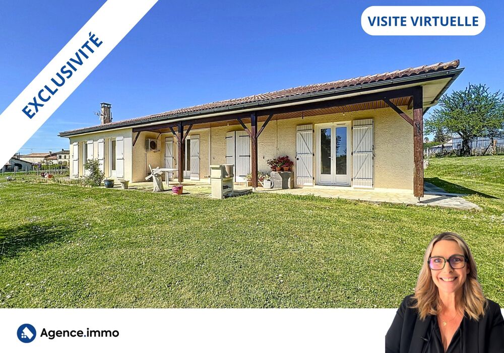 Beau plain pied 3 chambres