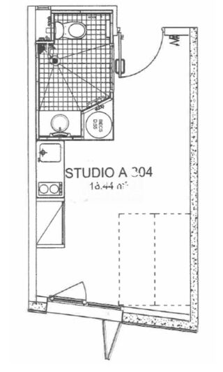  Appartement � vendre 1 pi�ce 18 m�