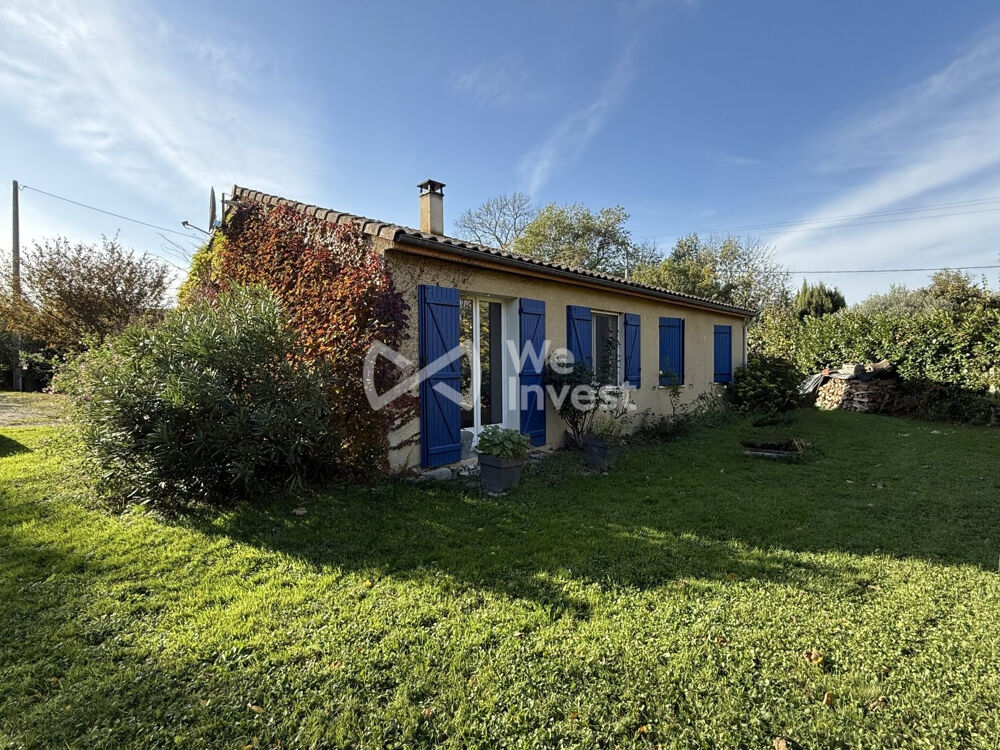 PLAIN-PIED SUR TRES BEAU TERRAIN ARBORE