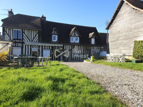   Longère normande à Moins de 100m des commerces de Crèvecoeur Maison - 6 pièce(s) - 100 m²