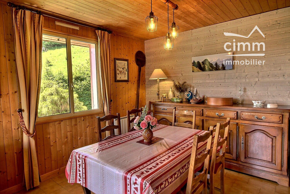 A VENDRE CHALET VUE MONTAGNES A RÉNOVER TANINGES (74440)