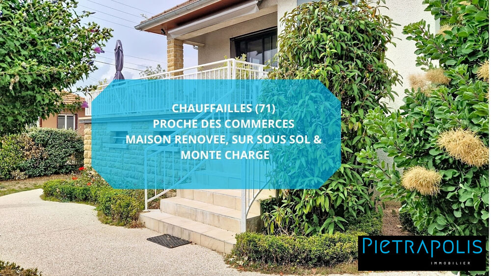 MAISON RÉNOVÉE MONTE-CHARGE  TERRASSE