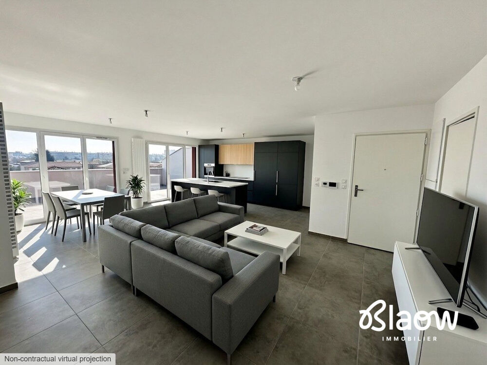 Vente Appartement Superbe attique de 117 m² – Terrasse exceptionnelle de 170 m? Meyzieu