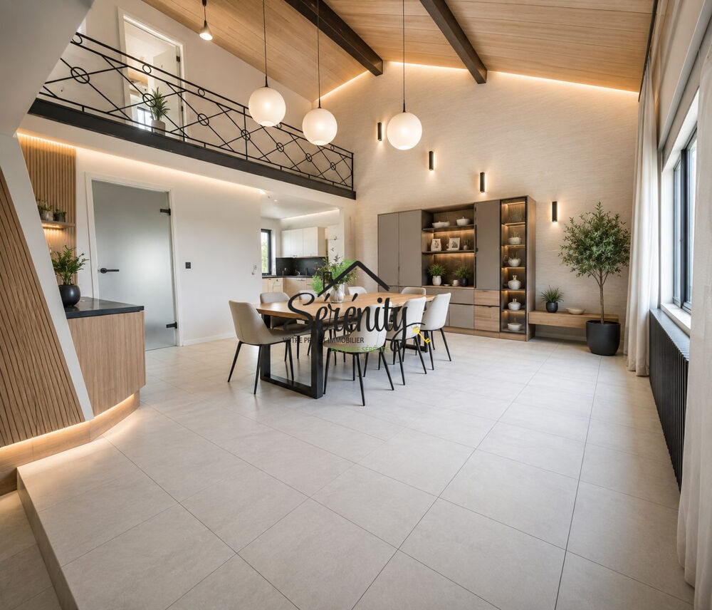 Maison bel-étage 4 chambres  Grande pièce de vie  Double