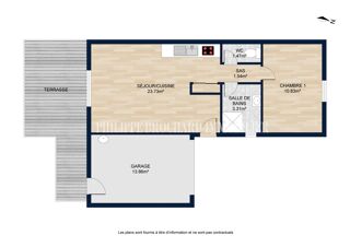  Maison à louer 2 pièces 41 m²