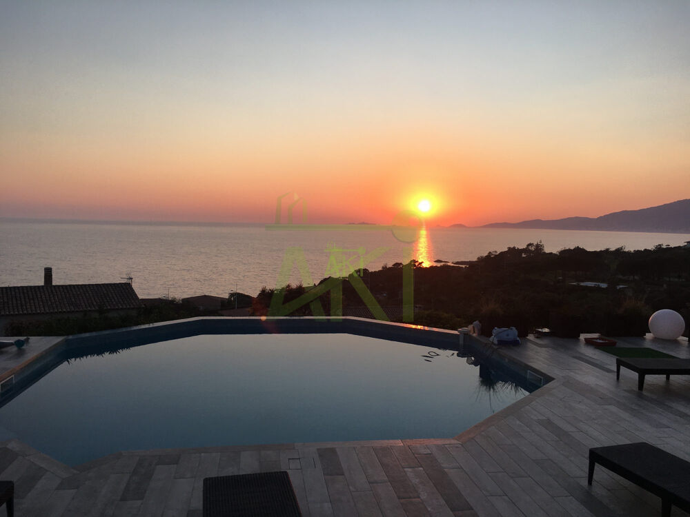 Vente Maison Villa T6 plain-pied vue panoramique mer Grosseto-prugna