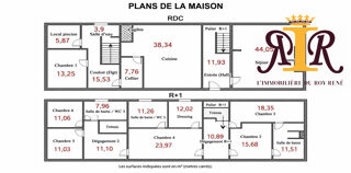  Maison à vendre 9 pièces 288 m²