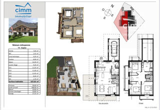  Maison  vendre 4 pices 107 m