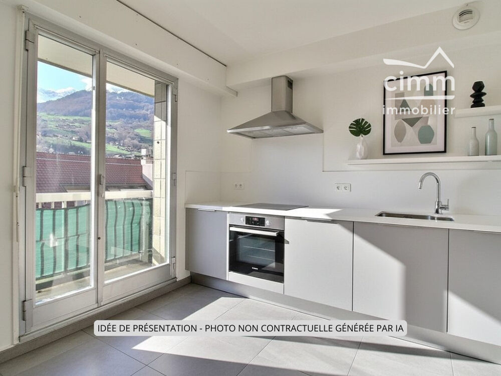 A VENDRE SALLANCHES CENTRE-VILLE (74700) APPARTEMENT 4 PIECES ET