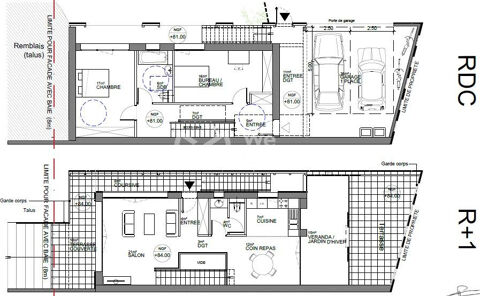 Nouveau, &agrave; 5min de Magny, beau terrain &agrave; b&acirc;tir de 440m&sup2; avec 173000 77700 Magny-le-hongre