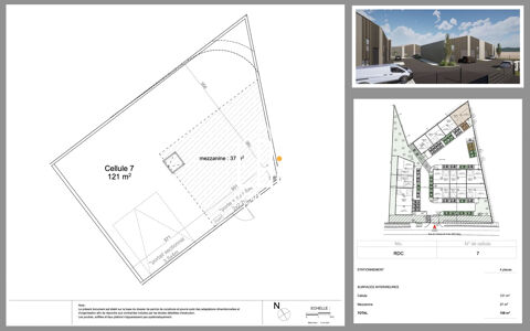 Les Sorini&egrave;res - VEFA local activit&eacute; 158 m&sup2; 231090 44840 Les sorinières