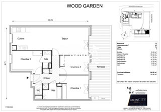  Appartement � vendre 4 pi�ces 85 m�