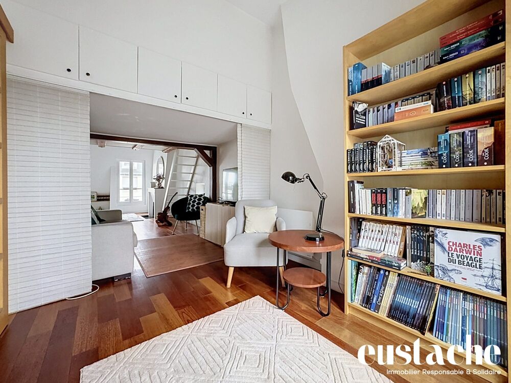 Vente Appartement Charmant duplex en dernier étage, ultra lumineux avec vue Sacr? Paris 18