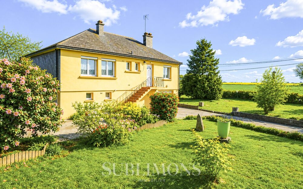 Maison 3 ch  Grand terrain ENTIÈREMENT CLÔTURÉ 3797m² 