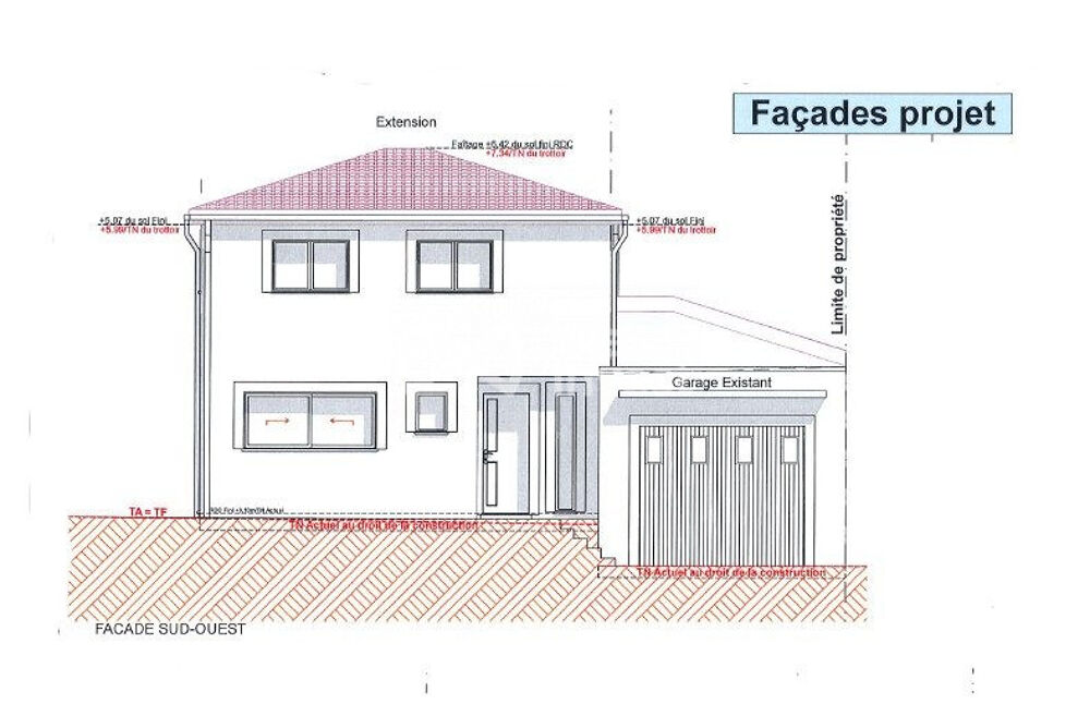 Vente Terrain TERRAIN À BÂTIR AVEC PERMIS ACCORDÉ – SECTEUR ORGEMONT – Argenteuil