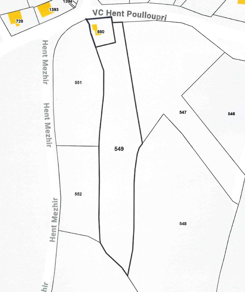 Vente Terrain TERRAIN A VENDRE Trédrez-locquémeau