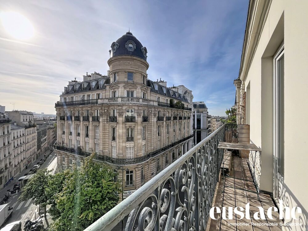 Location Appartement Magnifique appartement traversant de 78,59 m² au 5ème étage a Paris 18
