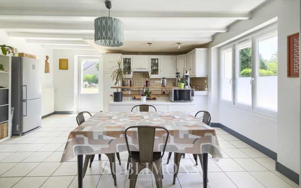 Vente Maison BESNÉ – MAISON 120 m² – 3 CHAMBRES + BUREAU – DOUBLE GAR Besné