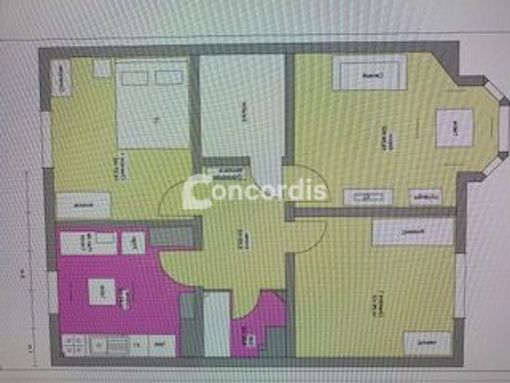 Location Appartement Appartement Nancy 3 pièce(s) 65 m2 - jardin 47 m2 Nancy