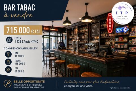 MAGNIFIQUE BAR TABAC FDJ DANS L'AISNE (02) 715000 02310 Charly-sur-marne