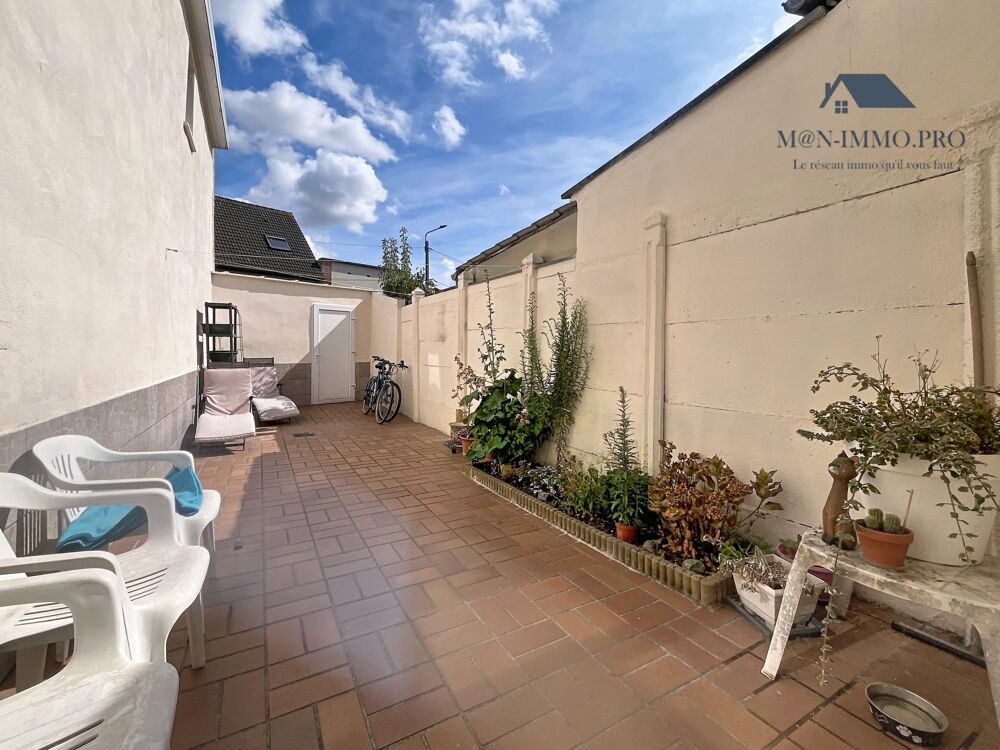 Vente Maison PLAIN PIED - 120m² - GARAGE - STATIONNEMENT FACILE - TERRASSE - Armentières