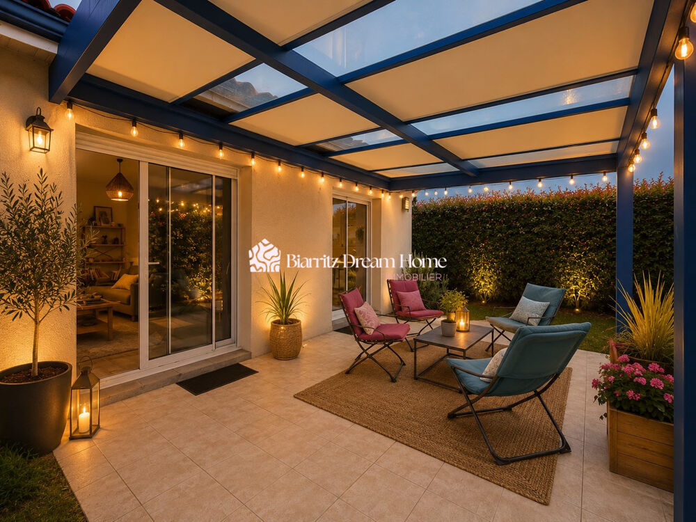 Maison contemporaine de plain-pied de 102 m²  3 chambres 