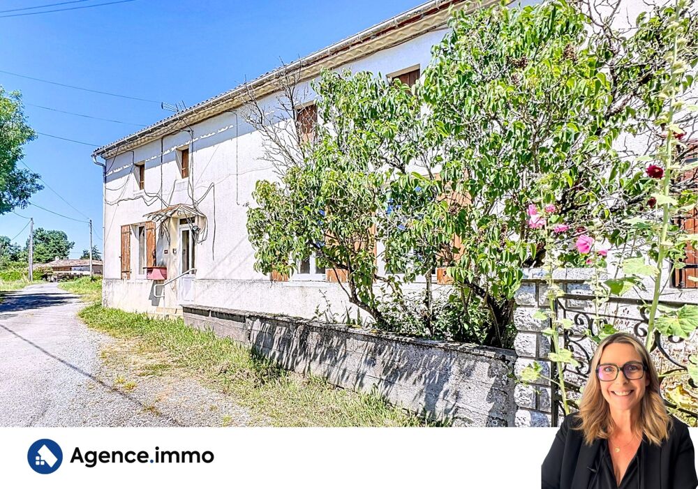Maison ancienne avec 3 chambres - Garage et jardin