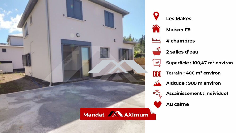 Location Maison Maison Individuelle F5 neuve 104 m² Les makes