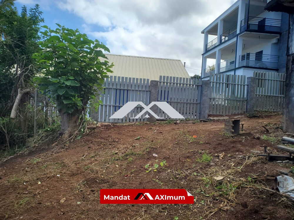 Vente Terrain PARCELLE 395 M² VUE MER A PITON ST LEU Saint-leu