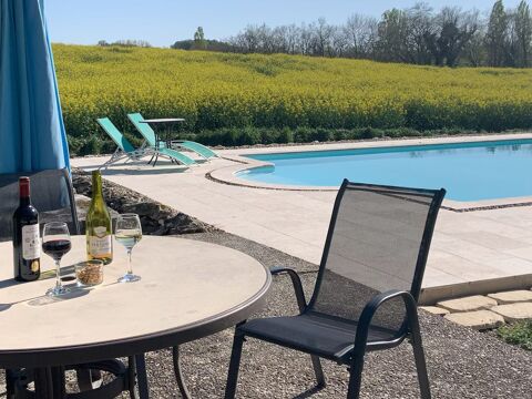  Vue magnifique depuis cette ancienne ferme en pierre du XIXe si? Maison - 5 pièce(s) - 230 m²