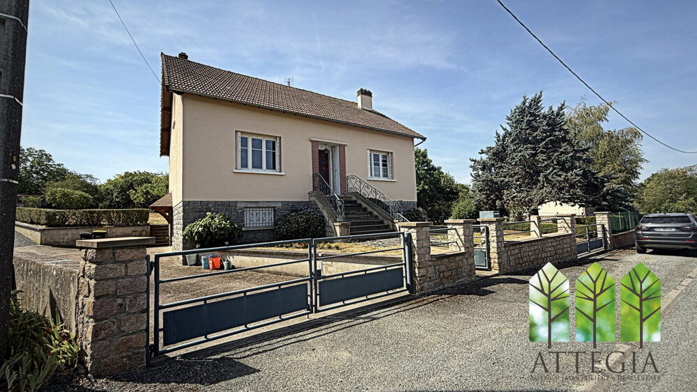 Maison individuelle 4 chambres avec jardin clos, à deux pas du