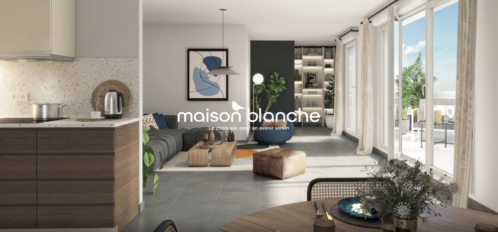 Appartement T3 neuf À Angers  62,41 m²  Résidence Roman