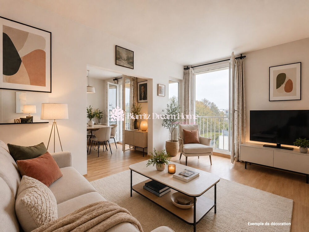 Appartement T4 Anglet vue dégagée
