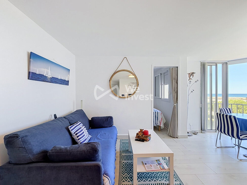 Vente Appartement T1/2 - 32m² - Quartier Grande plage Le barcarès