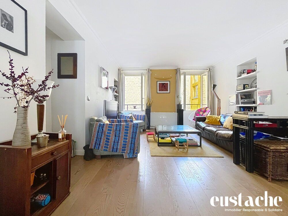 Vente Appartement 3/4 pièces traversant de 80m2 Paris 10