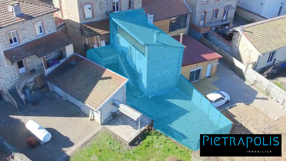 Maison 4 pièces 80 m² · à Cublize · 80 m² · 100 000 €