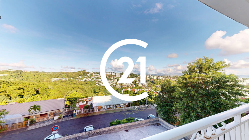 FORT-DE-FRANCE - T3 TRAVERSANT VUE DEGAGEE - MONTGERALD